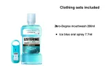 Комплект из двух частей: Zero-Степень Mouthwash 250 мл + Ледяной синий Mouth Спрей 7,7 мл