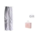 Белый, разноцветный (удлинённая длина, сумка для покупок включена)