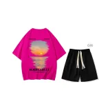 Розовый Красный (В комплекте с повседневными шортами)