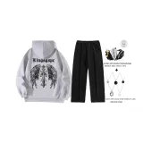 Фотиния Серый Комплект (Включает модное ожерелье + сумку через плечо)