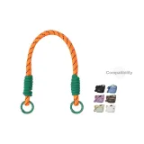 Оранжевый/Зеленый шнурок с