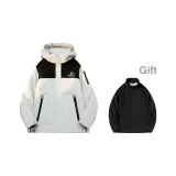 Айвори белый/черный (с подкладкой из овчины 3 в 1)