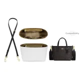 Чёрный через плечо, плечевой ремень + бумага DuPont, подкладка