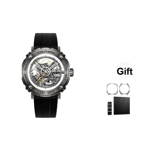 CIGA Design M Collection Magician Автоматический Механический Механизм Экологичный Ремешок из Фторкаучука Часы