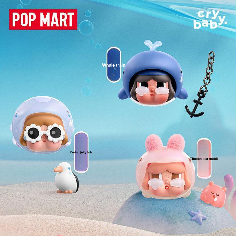 POP MART Tears Flow into The Sea Collection CRYBABY Слепые коробки 1 слепой бокс Полная упаковка 12 шт — фото 2