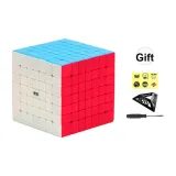 7-Шаговый Кубик Рубика Многоцветный [Включает Основу*1, Штуцер*1, Логотип*1]