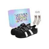 Чёрный + Эксклюзивная обувь Коробка + Подарочные носки