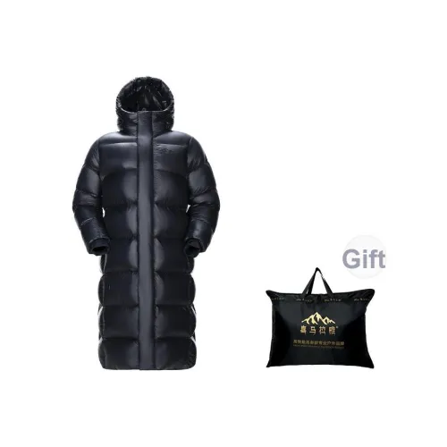 Himalaya Down Jacket Coat Unisex Phantom Black Хималая пуховик пальто унисекс призрачный черный