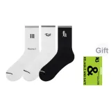 Белый текст + Черный текст Mother + Белые полосы (3 шт)