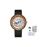 Чёрный и оранжевый