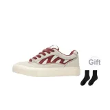 Бордовый - Носки включены