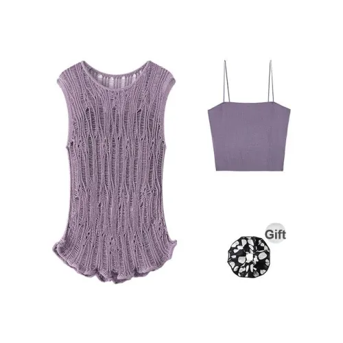 SHUXI Morning Glory Фиолетовый Женские Повседневные костюмы