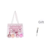 01 Baby Pink + 18 Dreamy Blush + Кисти + Медведь Подарочная Коробка