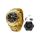 Золотой стальной браслет