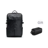 Черная сумка для туалетных принадлежностей [Ручная кладь - 26 литров, большая вместимость - 17 дюймов, отделение для ноутбука - легкие лямки]