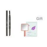 02 Natural Taupe + Handheld Mirror + Влажные салфетки для снятия макияжа