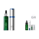 Оливковые сыворотки 30 мл + Корректирующий цвет, маленькая серебряная бутылка 30 мл