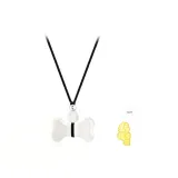 Щенок, кость, ожерелье