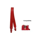 Красный ремень из коровьей кожи (без рисунка, плетение)