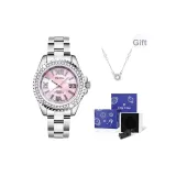 Розовый чехол (оригинальная упаковка) - с ожерельем + открывалка для часов