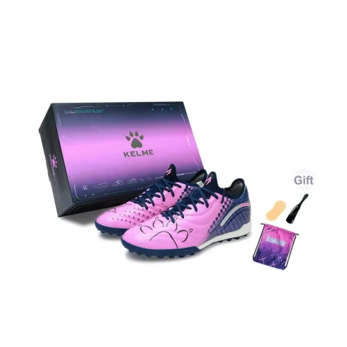 KELME Master 2,0 TF Шипы Футбольные бутсы Унисекс Темно-синий Неоново-розовый