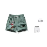 Армейский зеленый + Бесплатно Высокоэластичный Брюки (WD Череп Значок + IXX Черный Логотип Маргаритка)