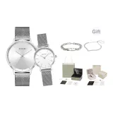 Серебряный комплект браслета и одежды