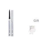 Z225 Сияющий Долговечный Кисть для Подводки глаз Карандаш [01 Шелковистый Темный Шоколад] 1 шт [Включает Портативные Хлопковые Пады]