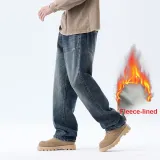 Синий, флисовая подкладка