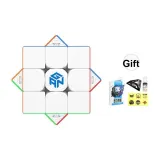 GAN13 Магнитный Плавающий UV [Включает Основу + Логотип + Особенное Смазывающее Масло + Кубик Рубика Книга]