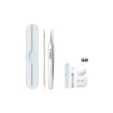 L-образная Золотая игла + наклонная голова, номер 5, зажим для клеток