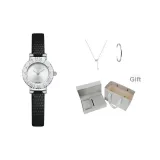 Элегантный черный, серебряный [Включает подарочную коробку, набор]