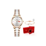 Розовое золото: Heart to Heart (Включает браслет + коробка в форме сердца LOVE)