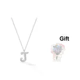 Сверкающий ожерелье с буквой [J]