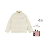 Абрикос, с подарками заколка-краб + эксклюзивная сумка для покупок