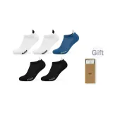 [5 пар] Черный/Черный/Белый/Белый/Темно-синий