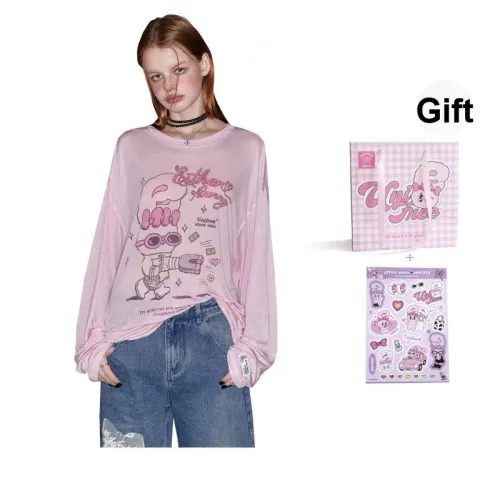 UNIFREE Розовые Женские T-рубашки