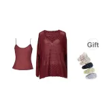 Red (В комплекте с заколкой для волос)