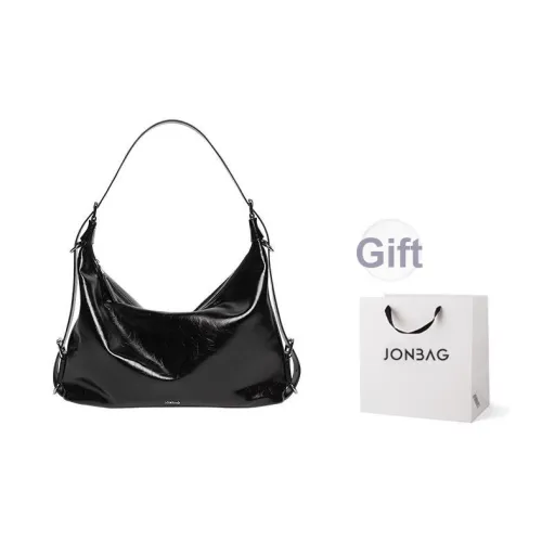 JONBAG Сумка из коровьей кожи Полумесяц Сумка через плечо Большая Женская