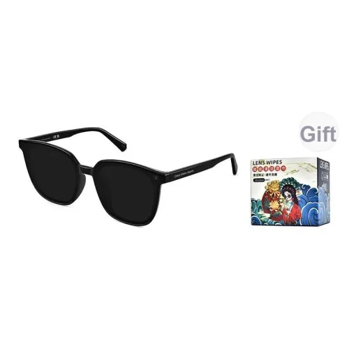 CALVIN KLEIN Квадратные Солнцезащитные Очки Унисекс Черные