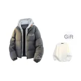 Темно-серый (вышитая шляпа) в комплекте с круглым вырезом свитшота