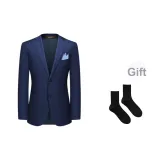 Подарочный облегающий крой, королевский синий