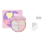 Z258-Morning Glory 4 цвета Тени для век [01 Radiant Silver Moon Белый] Одна коробка [Включает портативные хлопковые подкладки]