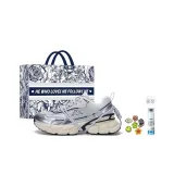 Cool Gray (Сумка для покупок включена + Аксессуары для обуви с улыбающимся лицом *6 + Очиститель для обуви)