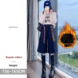 Темно-синий, стандартное издание, с флисовой подкладкой (включает крючок и петлю с брендом Wangqing)