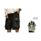 Черный+6614 Зеленый Короткий рукав Рубашка [Купите с 10-ююаньским скидкой, свяжитесь с поддержкой клиентов для различных размеров]