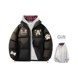 Black (В комплекте с клетчатым внутренним слоем свитшот)