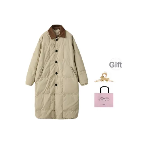 EVPGB Хаки Женские пуховики