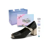 Черный, коробка, с бантом, подарок включен