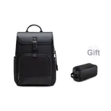 Черная туалетная сумка [19 литров большой объем + ручная кладь + отделение для ноутбука 17 дюймов + легкий плечевой ремень]